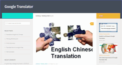 Desktop Screenshot of googletranslator.info